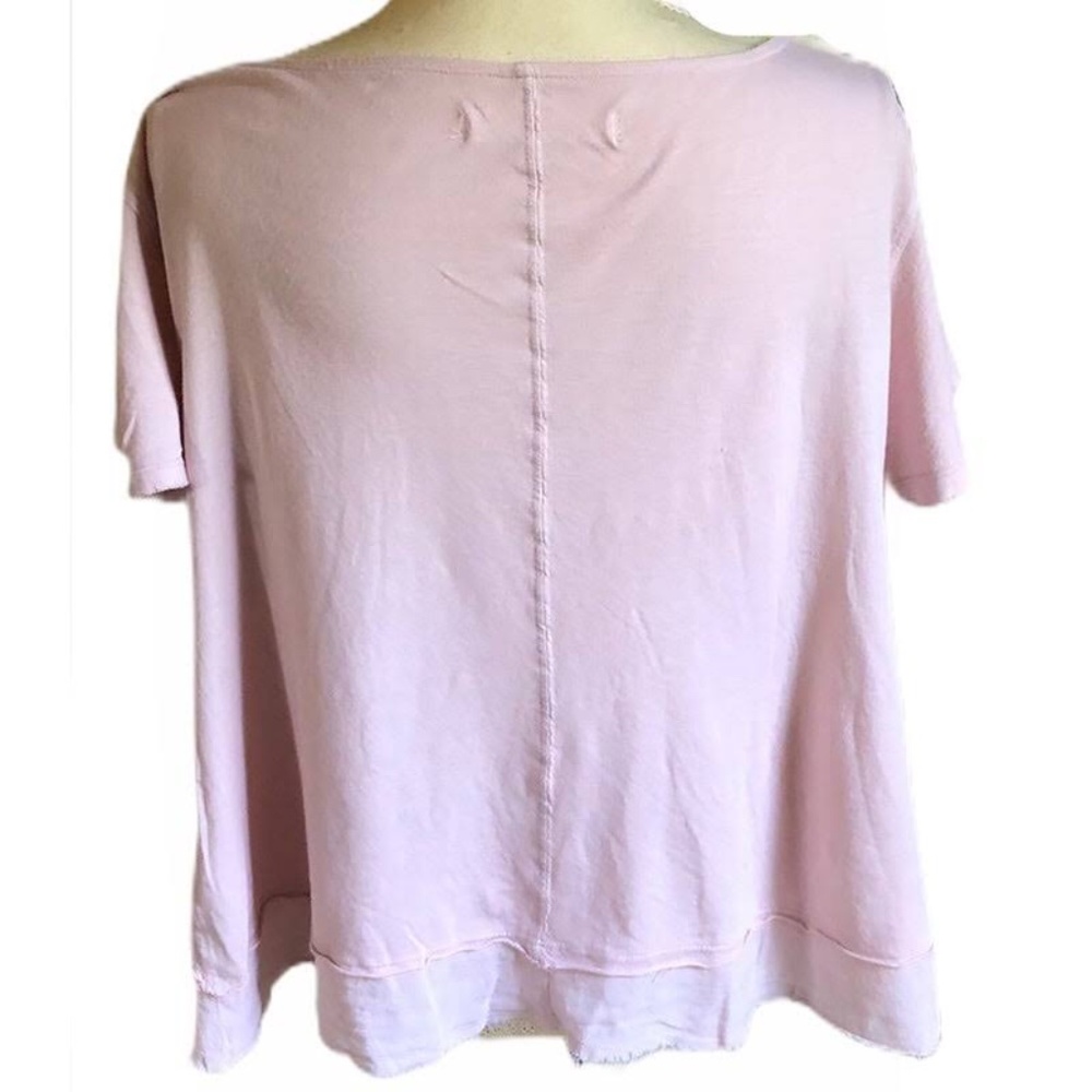 Free People Knot me tee in lilac sz XS NWT $58R - Picture 5 of 5